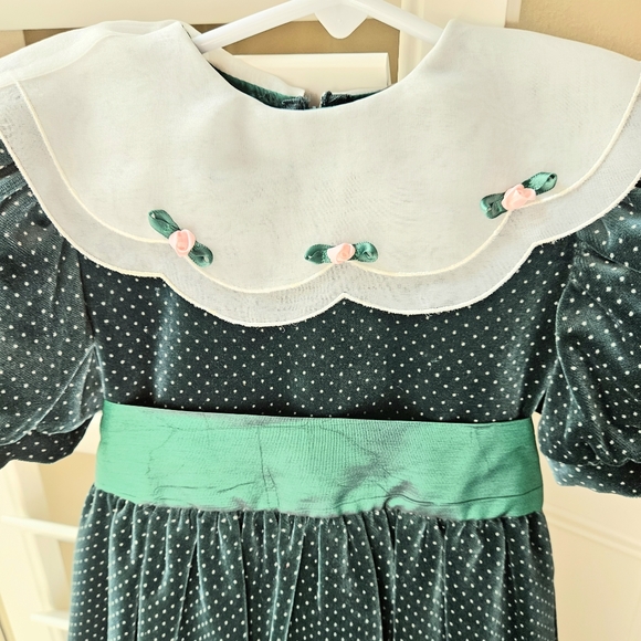 PRICE DROP Florence Eiseman Velvet Party Dress - Picture 2 of 5